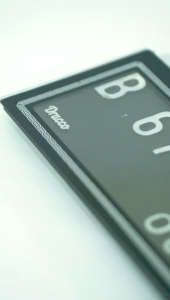 DRACCO tatakan plat nomor motor acrilic free baut awet premium aksesoris sepeda motor