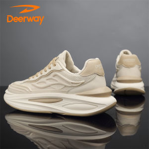 Deerway Mens Shoes Breathable Outdoor Sports Casual Running Shoes for Travel And Climbing Anti-slip Low Top Fashionable Dad Sneakers