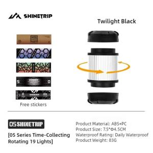 ShineTrip 05 Series 19‑Light Multi‑function Ambient Light Tail Magnetic Rotatable Portable Dimmable Outdoor Camping LED Light