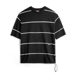 MADEN | Casual Stripe Short Sleeve T-Shirt