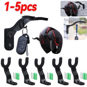 5-1PCS Home Luggage Jacket Holder Kitchen Cabinet Shelf Wall Mount Hooks Helmet Display Hanger Stand Wall-Mounted Storage Holder