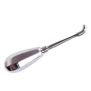 PIORPOY Dental Orthodontic Crown Splitter Spreader Remover Metal Handle Dentistry Root Elevator Cross Molar Bands Remover