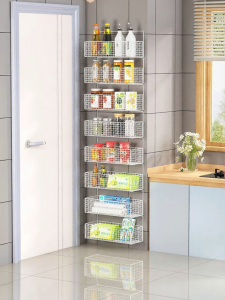 evesigar | Narrow Wall Mounted Drill-free Spice Organizer