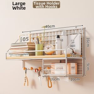 MOLORE | Drill-Free Wall Mounted Shelf for Storage