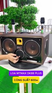 [SIÊU PHẨM CẬP BẾN - ƯU ĐÃI GIÁ SỐC] Loa Karaoke Xách Tay Bluetooth Full Gỗ - MTMAX DK88Plus - Loa 3 Đường Tiếng Công Suất Lớn 500W Bass Đôi 20 Âm Thanh Mạnh Mẽ Đi Kèm 2 Micro Cao Cấp Bảo Hành Chính Hãng 12 Tháng