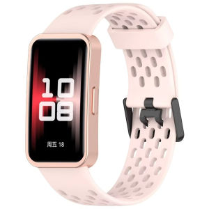 Strap for Huawei Smart Band 10/9/8 Women Men Silicone Replacement Wristband Breathable and Adjustable Sport Band for Smartwatch Huawei Band 10/Huawei Band 9