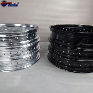 Aluminum Alloy Motorcycle Rims 18 -- Width -2.50 3.00 3.50 Colors - Black & Silver - 36 & 40 Holes Red Indian