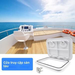 RYSJM | Nắp Che Cửa Sập Trên Boong Tàu ABS Chống Thấm Nước Chống Tia UV Chống Trơn Trượt Kích Thước 440x315mm Dành Cho Thuyền Du Thuyền Xe RV - Phụ Kiện Phần Cứng