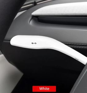 Ốp Cần Số Sợi Carbon Dành Cho Tesla Model 3 Y YL Juniper Highland 2025 Bảo Vệ Cần Số Bằng Nhựa ABS