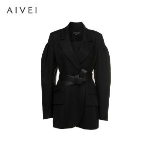 AIVEI | Powerful Female Oversized Wide Shoulder Blazer