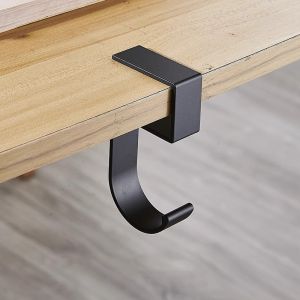 ที่ใส่กระเป๋า5รูปสำหรับโต๊ะทำงานตะขอแขวนกระเป๋าข้างโต๊ะตะขอถอดออกได้ไม่เหนียวตะขอถอดออกได้และมือถือได้