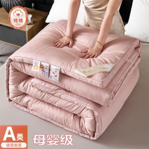 A-Class Thickened Pure Cotton Soybean Fiber Blanket Fluffy Warm Winter Spring Summer Quilt Duvet Core for All Seasons Use