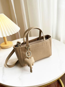 Summer New Style Top Layer Cowhide Mini Handbag Womens Bag Handbag Crossbody Phone Bag Soft Handle Casual Leisure Bag