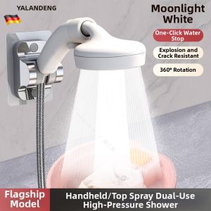 YALANDENG | Rotatable Pressure Increasing Shower Head Set