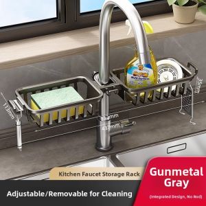 Dish Rack Over Sink Organizing Shelf No Drilling