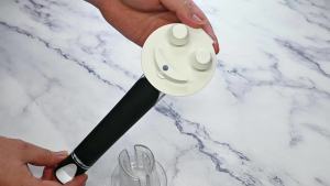 RIMAY Smile-Face Dish Wand Handle for Scrub Daddy Sponge - Soap Dispensing Cleaning Dishwand Scrub Handle Set with Holder (No Sponge Included)