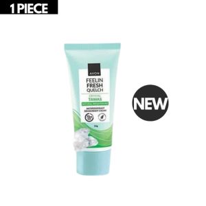 Crystal Tawas Quelch Deodorant Cream Anti Odour