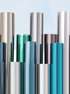 2M Window Sunscreen Glass Film PET Static Adsorption UV Protection 99% One-Way Perspective Anti-Peeping Glass Tinted Film