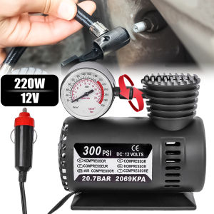 High Quality Car Electric Air Pump 300psi Air Compressor Tire Mini Car Tire Inflator Auto Repair Accessories for Inflator 12V