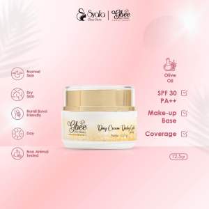 Gbee Glow Beauty Day Cream Kinclong Gold Series 125gr Spf 30Pa++ 2x Lebih Mencerahkan Melembabkan Sunscreen Terbaik