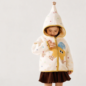 DUDUJIA | Anti-Static Cartoon Hoodie Childrens Jacket