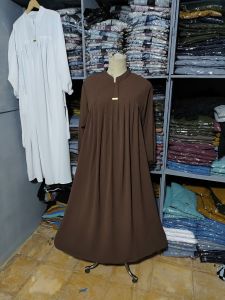 gamis crinkle model baru 6  M L XL XXL