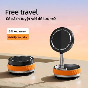 360 ° Giá Đỡ Điện Thoại Từ Tính Trên Ô Tô Có Thể Điều Chỉnh Dành Cho iPhone & Tất Cả Các Điện Thoại Thông Minh Giá Đỡ Điện Thoại Từ Tính Cho Ô Tô/phòng Tập Thể Dục/gương/máy Tính Để Bàn