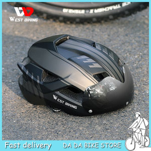 WEST BIKING Mũ Bảo Hiểm Đạp Xe Cho Nam Nữ Có Kính Đèn Hậu Mũ Bảo Hiểm Xe Đạp Có Kính Che Nắng Mũ Bảo Hiểm Xe Máy Xe Đạp Điện Xe Đạp Đường Trường MTB
