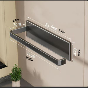 Kitchen paper holder wall-mounted refrigerator magnetic paper towel holder side cabinet for storing items non-drilling fresh