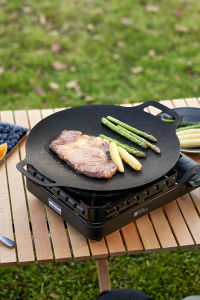 MOBI GARDEN BBQ Grill Pan Camping Barbecue Aluminum With Storeage Bag Multi-usage Outdoor