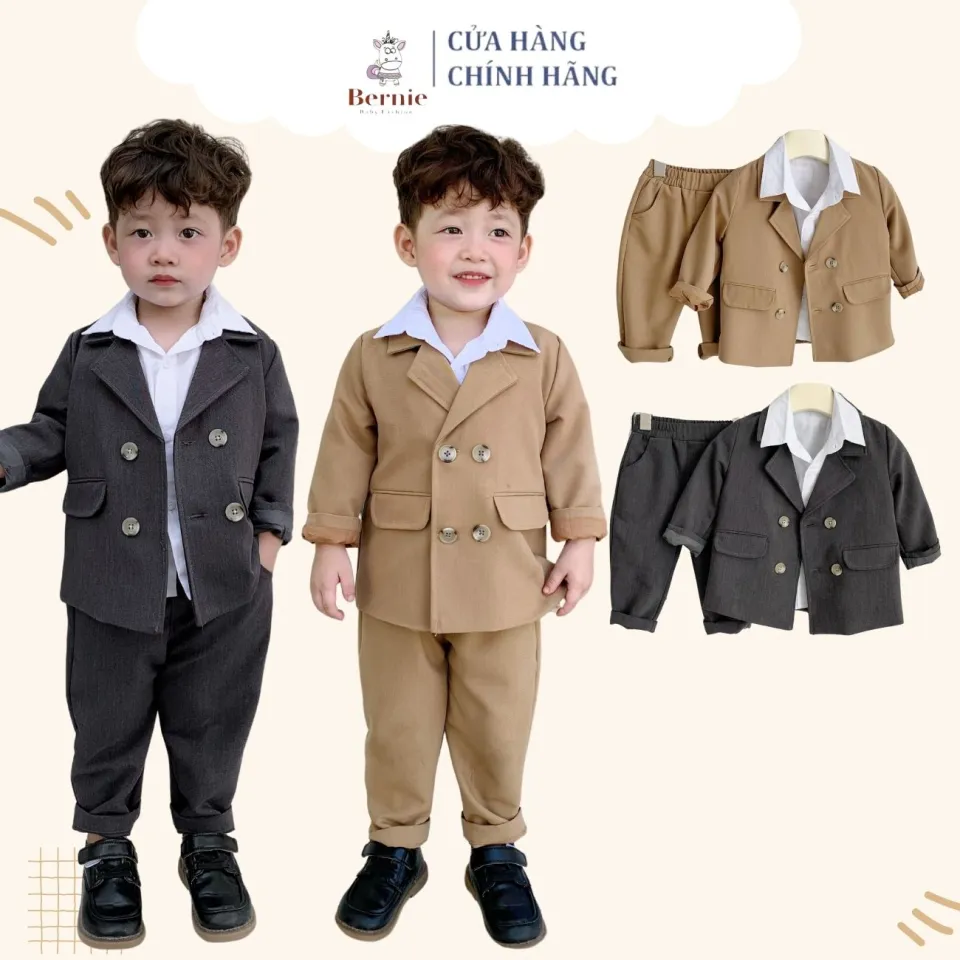 Bộ sưu tập vest đẹp dành cho bé trai 1 tuổi - VuaOng.Vn