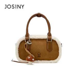 Josiny | Winter New Shoulder & Crossbody Bag Light Luxury Mushroom