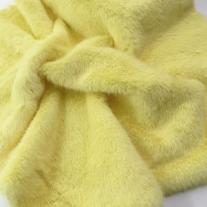 2027 new artificial fur fabric made of 100% polyester soft thick high-density washable non fading non elastic sewing fabri