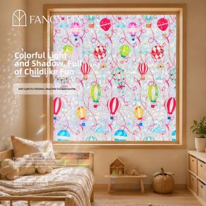 fancy fix | French Rainbow Style Natural Look Privacy Window Film