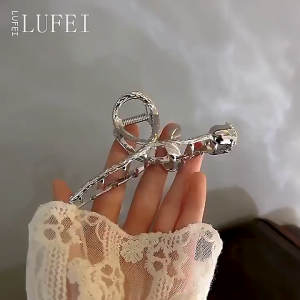 JEPIT RAMBUT MOTIF BUNGA TULIP SIMPEL KLASIK JEPIT RAMBUT PRINCESS KOREA