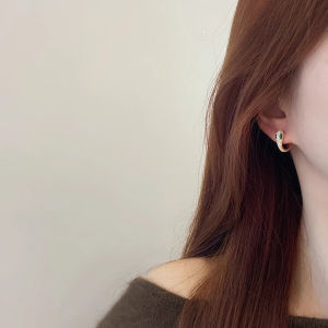 Snake Year Zodiac Full Diamond Spiritual Snake Ear Cuffs Womens 2025 New Trending Earrings High-End Sensation Ear Studs Luxury Jewelry
