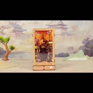 DIY 3D Wooden Puzzle Twilight Sakura Path Learning by Doing Self Assembly Educational Craft BJAA402