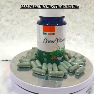Green Vibrance Sunhope 1 Botol isi 60 Kapsul