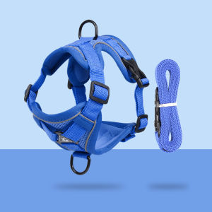 Dogs Leash Anti-Escape Vest Type Small Dogs Outdoor Harness Terrier Teddy Bichon Dog Walking Chain Rope Pet Supplies