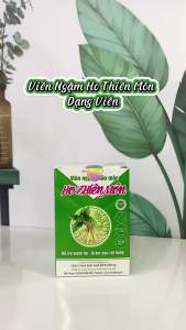 Viên ngậm thảo mộc ho Thiên Môn hộp 50 viên xé - Hỗ trợ giảm ho giảm đau rát họng