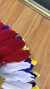 Feather Headpiece Boho Indian Tribe Adjustable Headband Tiara Crown Hair Accessory for Festival