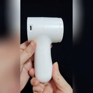 1pc Rechargeable Intelligent Digital Display Fuzz Remover Manual Operation Sweater Hair Remover USB Charging Lithium Battery Powered Plastic Handle for Clothing and Furniture