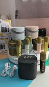 YS-101 Multi Color Wireles Handle Bluetooth Speaker Sing Music Studio Microphone Portable Kids Karaoke Sound