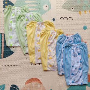 Celana Pendek Bayi Terbaru 0-12 Bulan Strip Samping