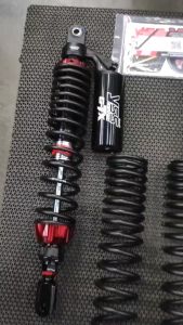 โช้คหลัง YSS G-TX ADV350 445mm. Black Series