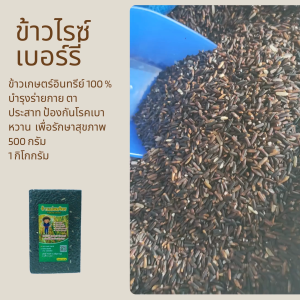 ข้าวไรซ์เบอร์รี่ Organic 🌿เพื่อสุขภาพ🌿 แพ็คสูญญากาศ 1kg