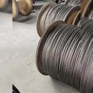 10/30/50M Stainless Steel Wires Ropes 1-4mm Rustproof Lifting Line Aircraft Cable Wire Ropes for Yard Zipline Deck Railing