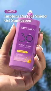 ✨ ELYSIA ✨IMPLORA Perfect Shield Sunscreen SPF 30 PA+++ Sunscreen Wajah | Pelindung dari Sinar Matahari