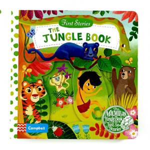 Campbell First Stories The Jungle Book Push Pull Slide Board Book