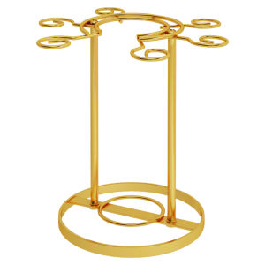 YIXIN | Elegant Wine Glass Holder with Rack and Decanter